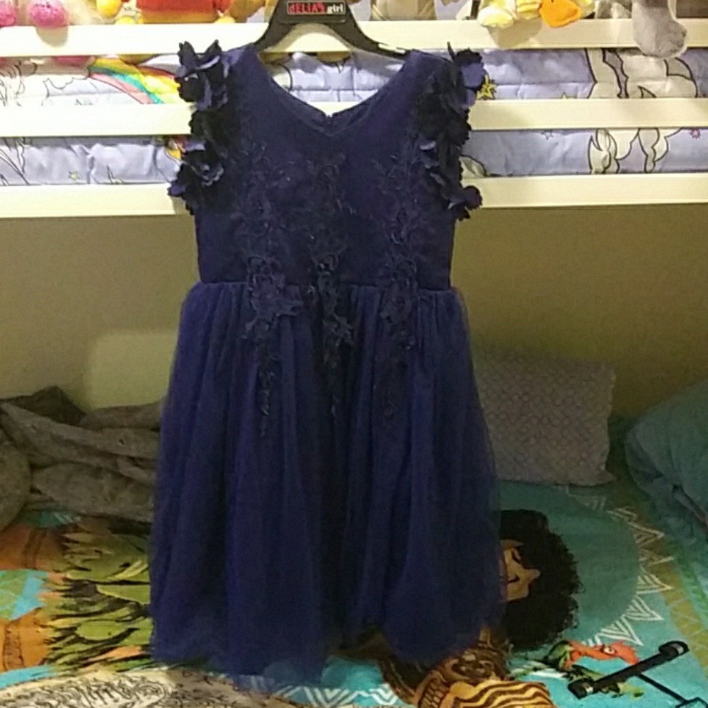 Girls dress(navy)